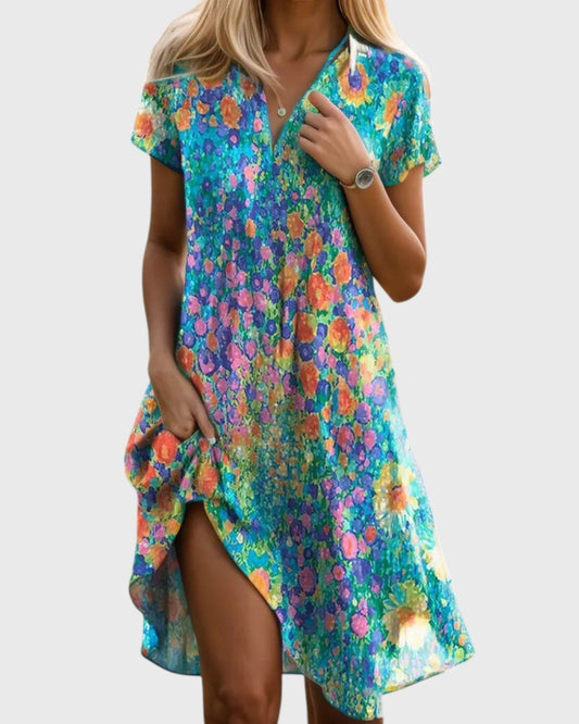Robe Bohème Chic Longue pour Femmes - Marie Montel