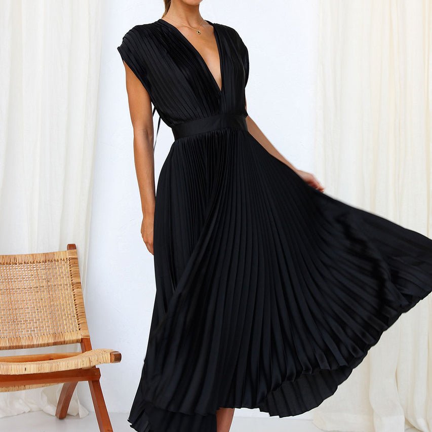 Robe Chic à Décolleté en V pour Femmes - Marie Montel