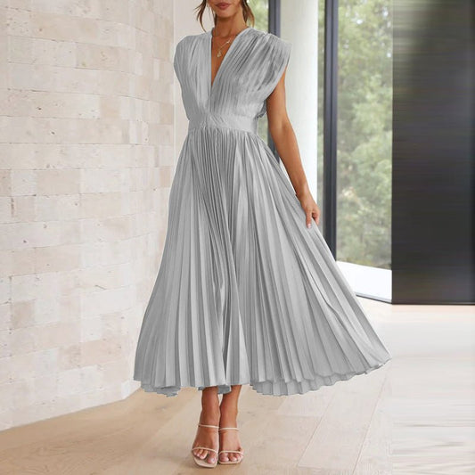 Robe Chic à Décolleté en V pour Femmes - Marie Montel