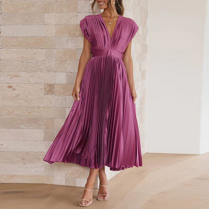 Robe Chic à Décolleté en V pour Femmes - Marie Montel