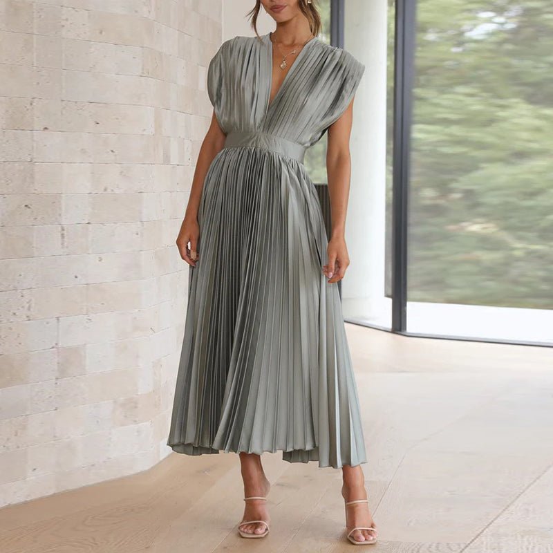 Robe Chic à Décolleté en V pour Femmes - Marie Montel