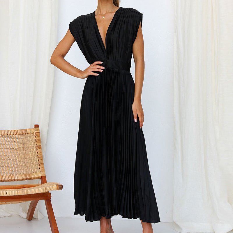 Robe Chic à Décolleté en V pour Femmes - Marie Montel