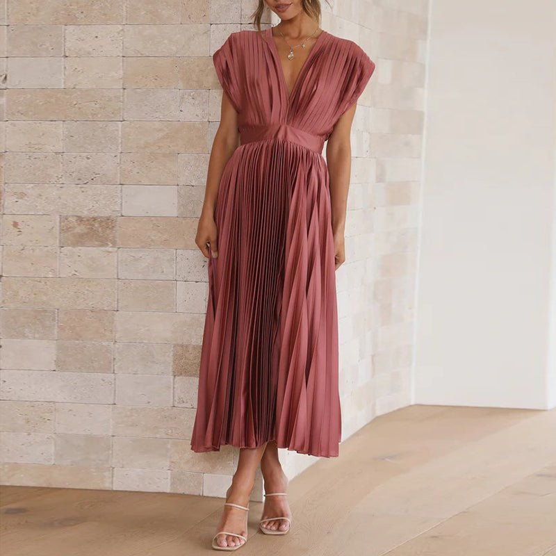 Robe Chic à Décolleté en V pour Femmes - Marie Montel
