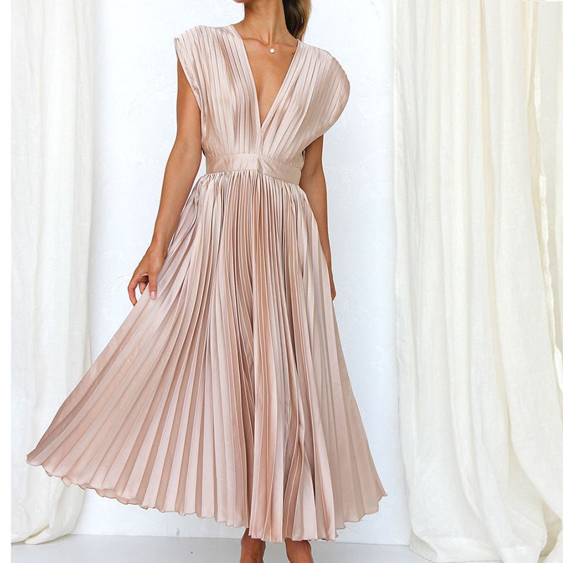 Robe Chic à Décolleté en V pour Femmes - Marie Montel