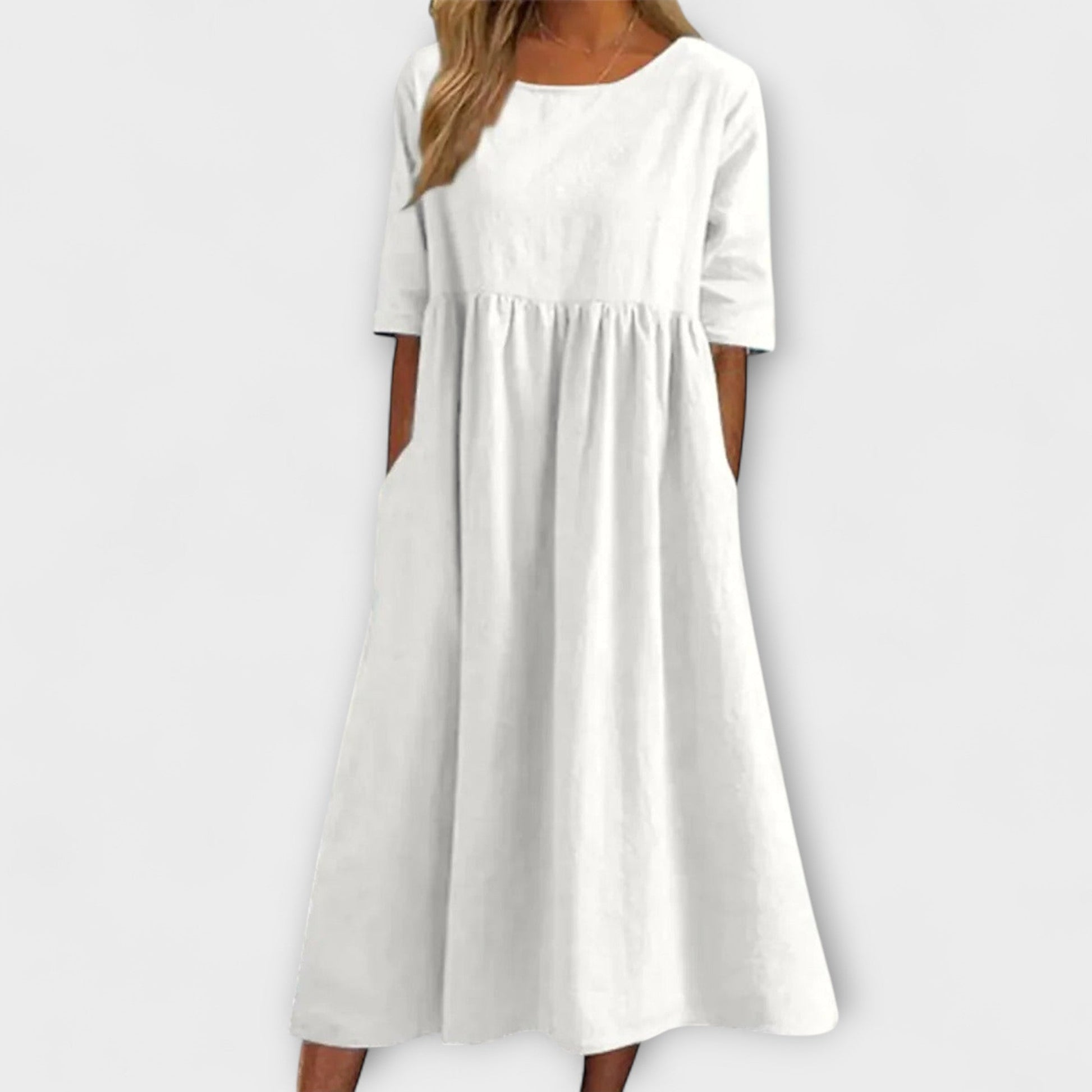 Robe Chic à Manches Courtes pour Femmes - Marie Montel
