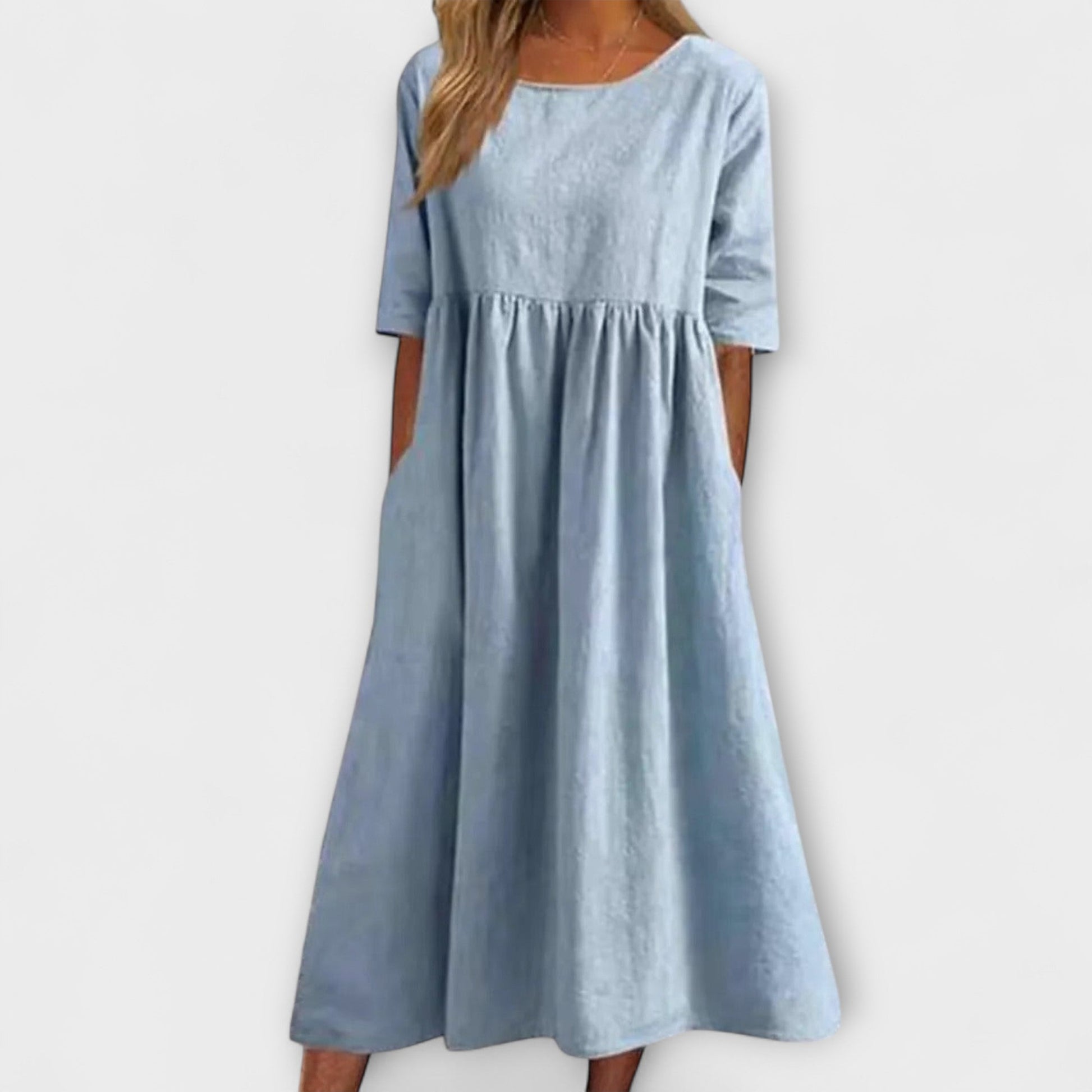 Robe Chic à Manches Courtes pour Femmes - Marie Montel
