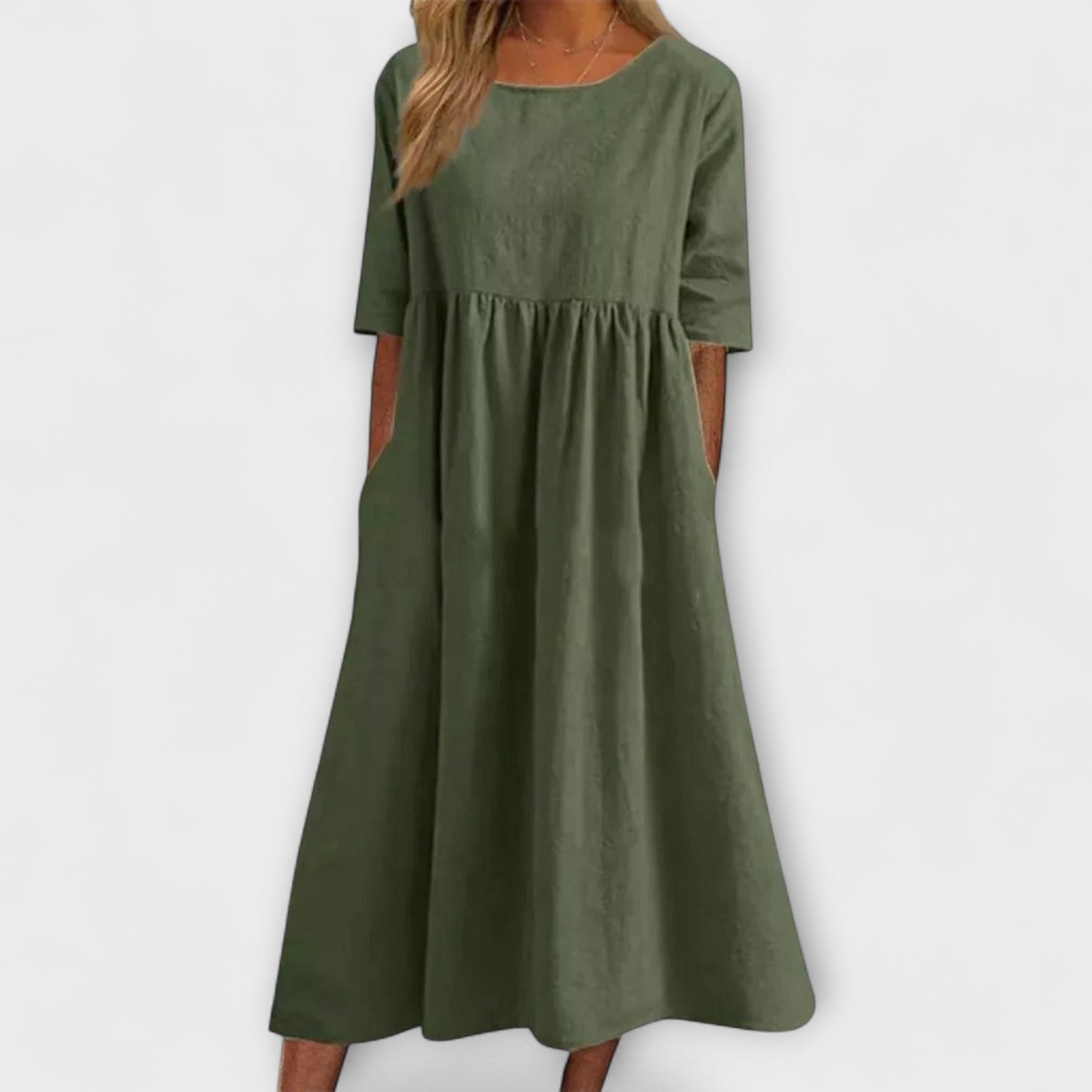 Robe Chic à Manches Courtes pour Femmes - Marie Montel