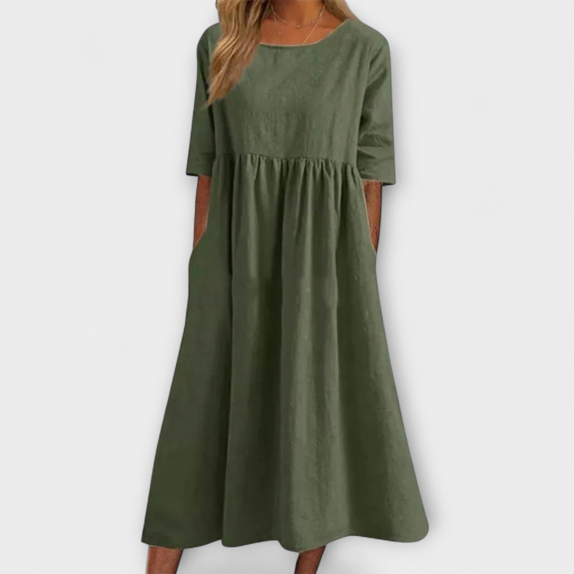 Robe Chic à Manches Courtes pour Femmes - Marie Montel