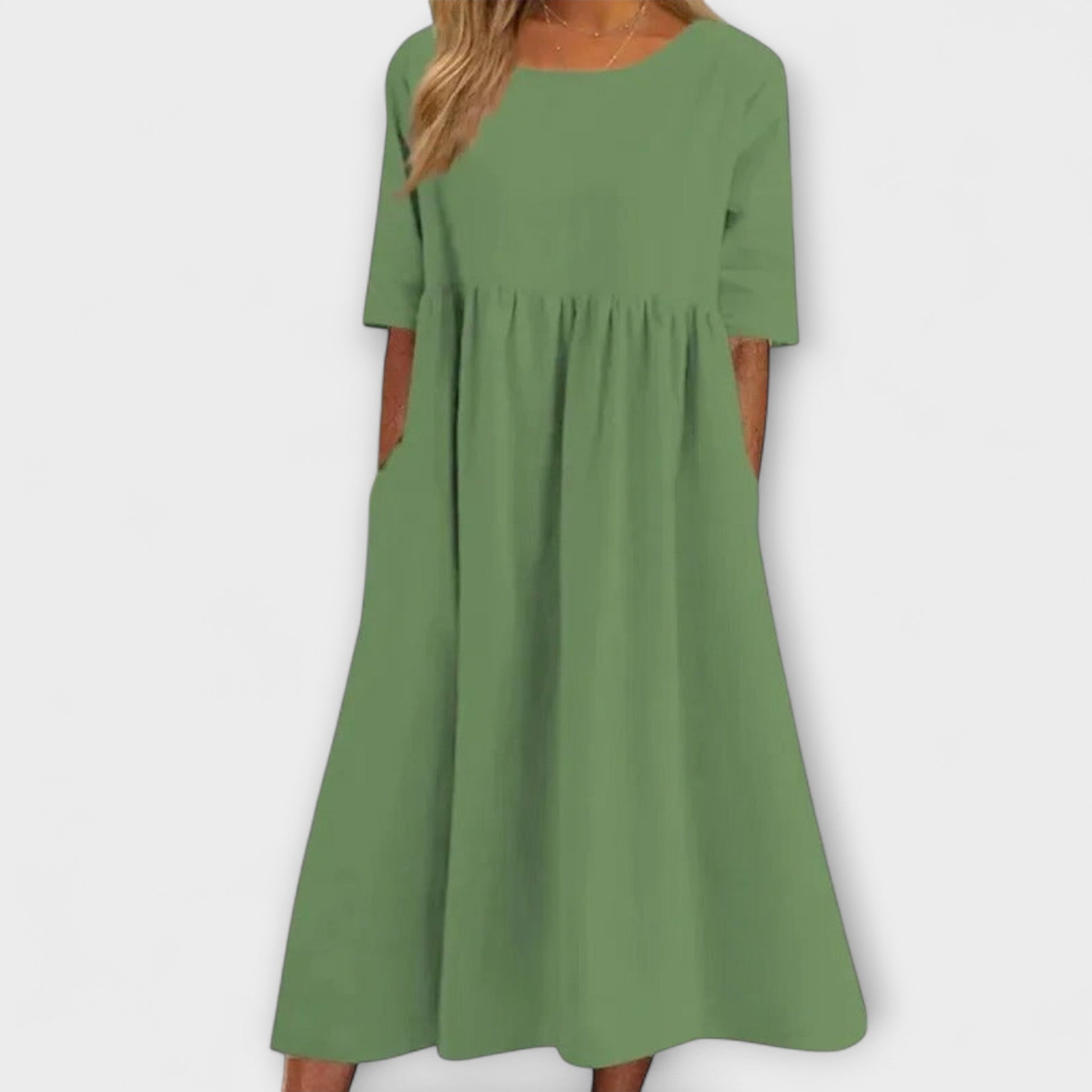 Robe Chic à Manches Courtes pour Femmes - Marie Montel