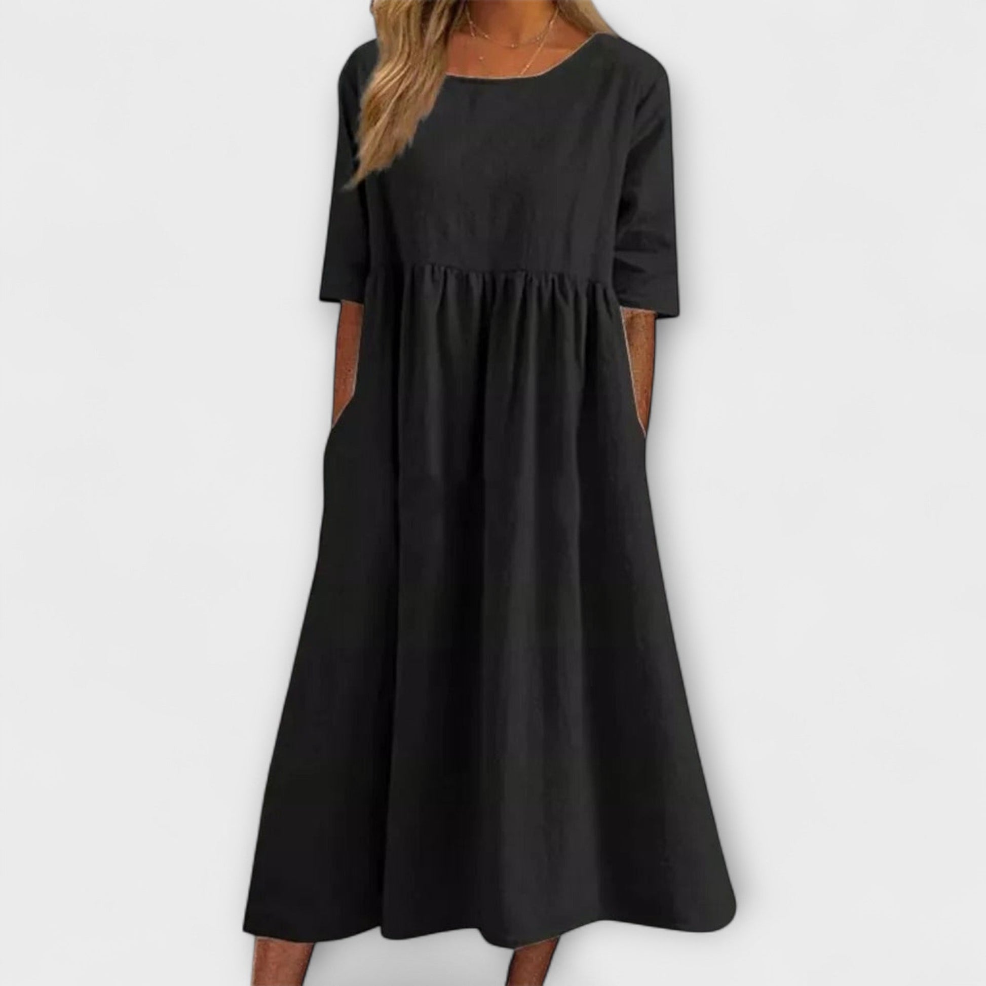Robe Chic à Manches Courtes pour Femmes - Marie Montel