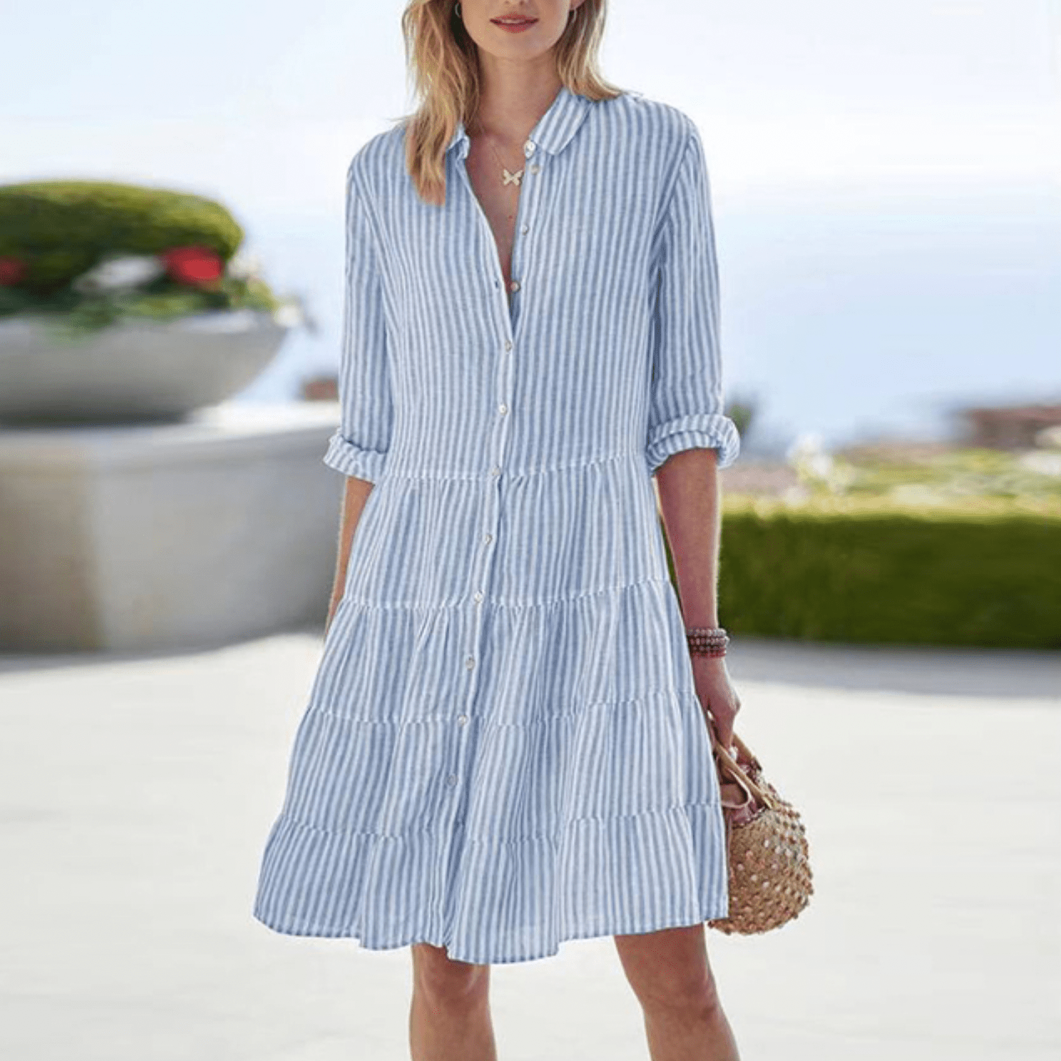 Robe Chic à Manches Longues pour Femmes - Marie Montel