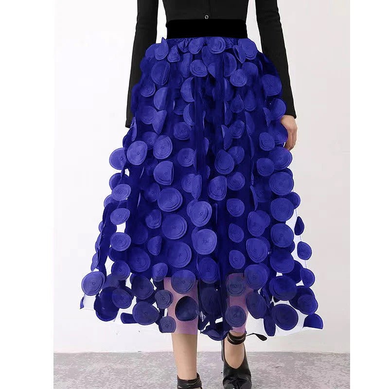Robe Chic en Tulle à Pois pour Femmes - Marie Montel