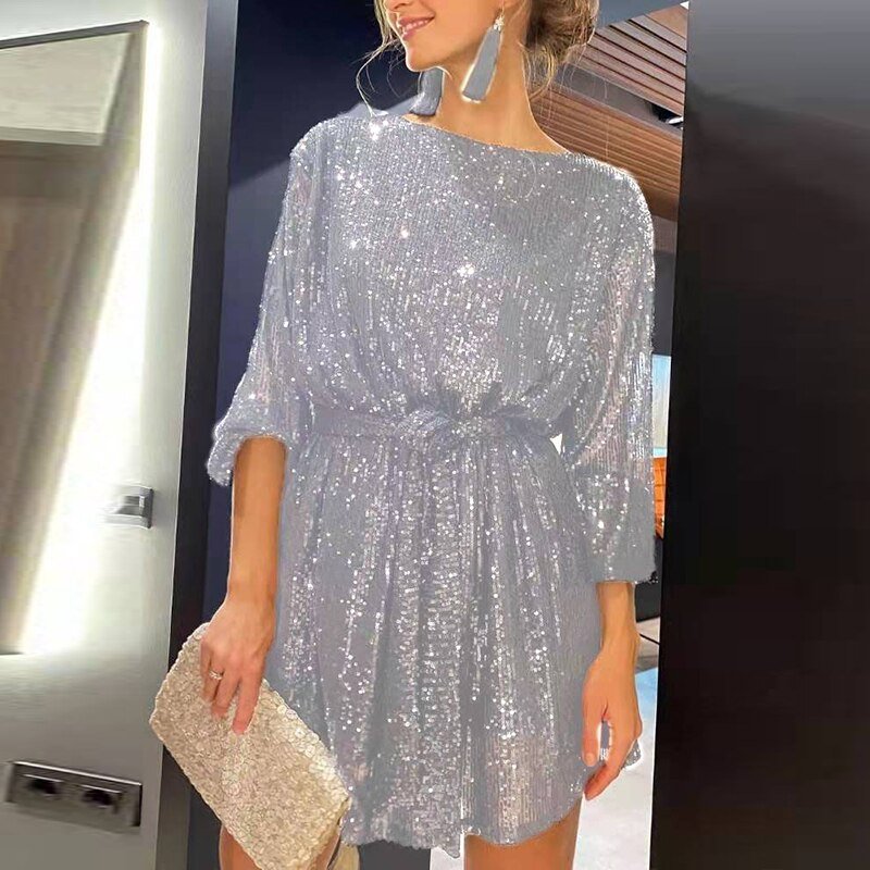 Robe de Fête Mini Élegante pour Femmes - Marie Montel