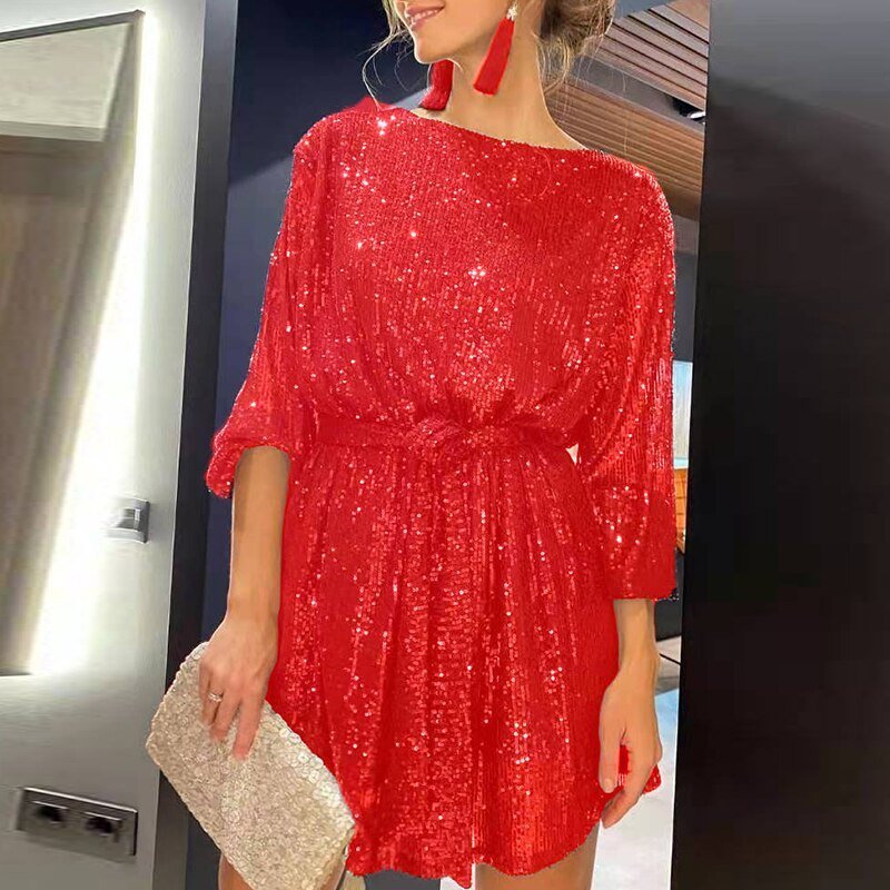 Robe de Fête Mini Élegante pour Femmes - Marie Montel