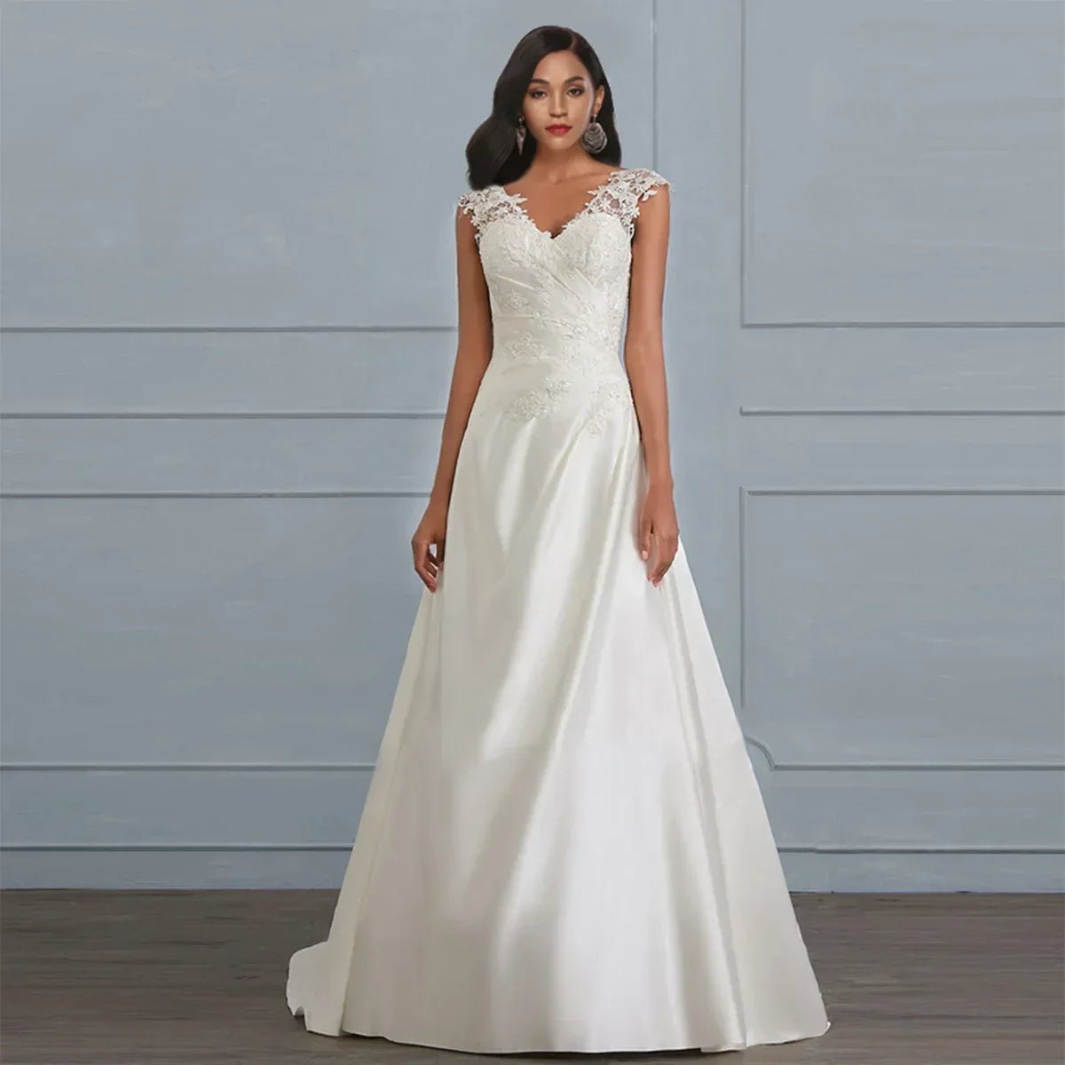Robe de Mariée en Dentelle pour Femmes - Marie Montel