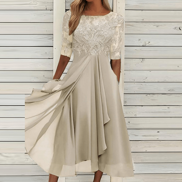 Robe de Soirée Élegante en Dentelle pour Femmes - Marie Montel