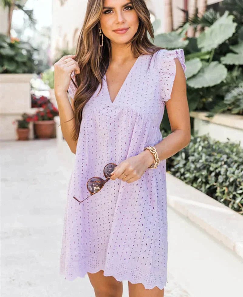 Robe d'Été 2 en 1 avec Short Intégré pour Femmes - Marie Montel
