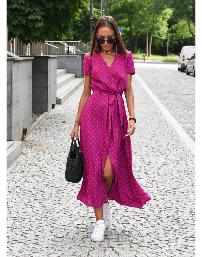 Robe d'Été Chic à Imprimé Floral pour Femmes - Marie Montel