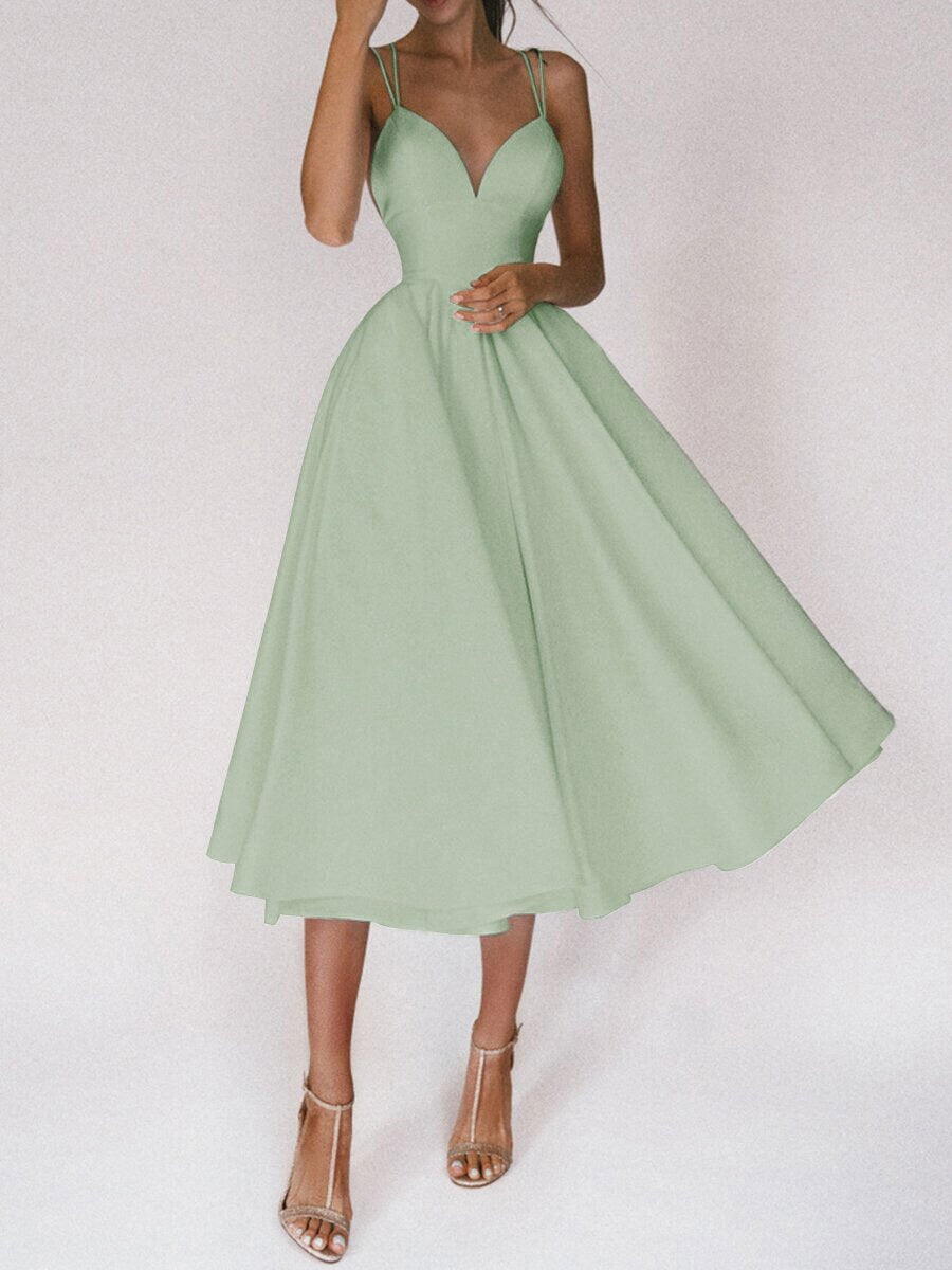Robe Élégante à Bretelles pour Femmes - Marie Montel