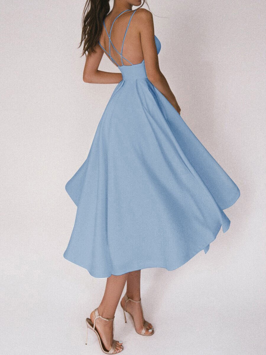 Robe Élégante à Bretelles pour Femmes - Marie Montel