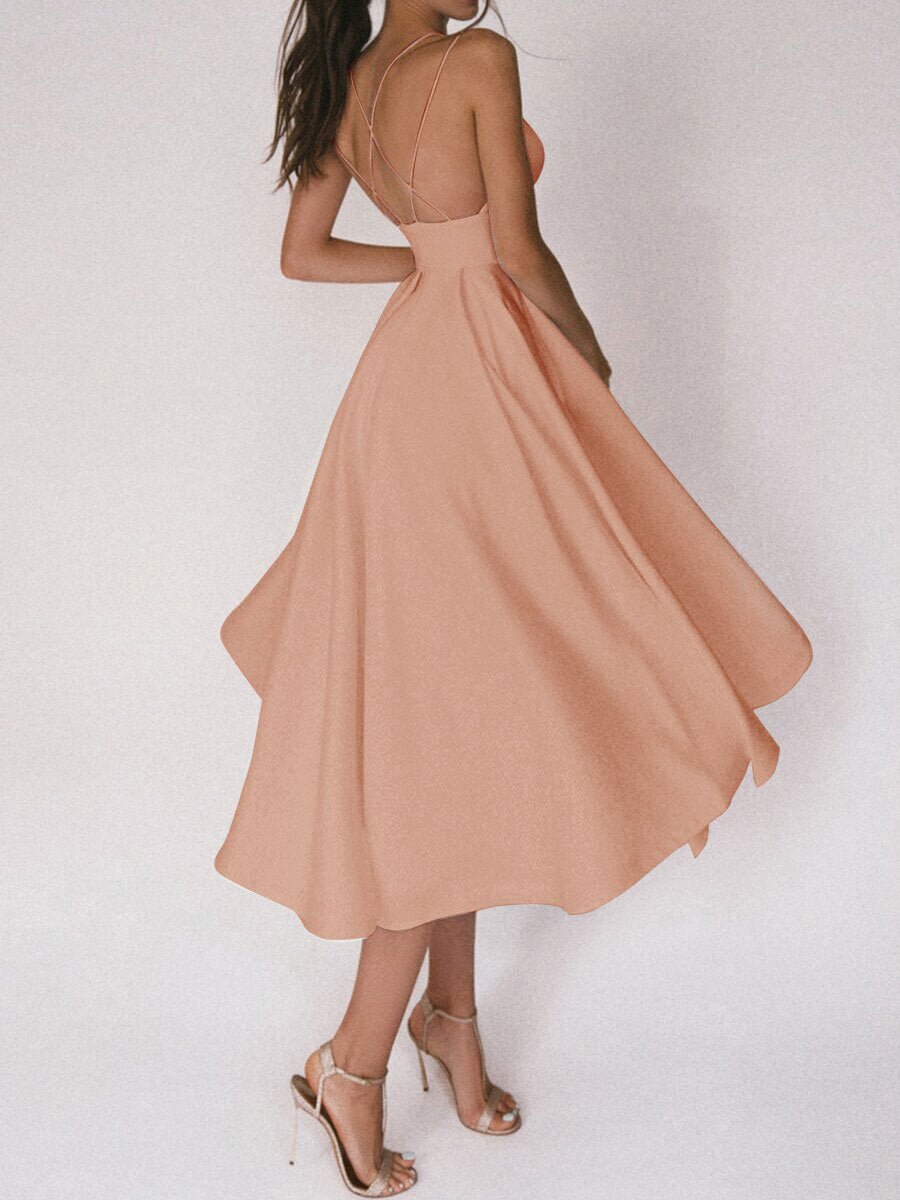 Robe Élégante à Bretelles pour Femmes - Marie Montel