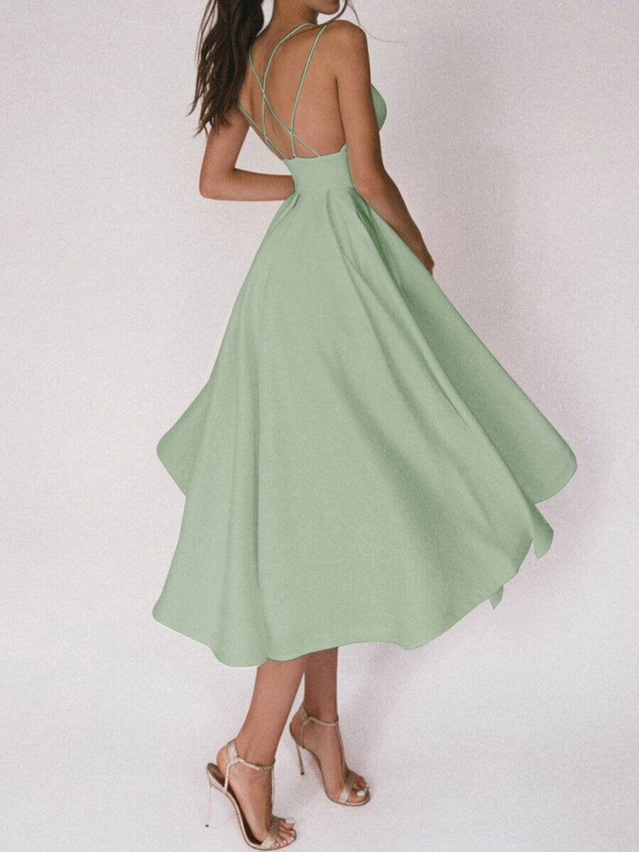 Robe Élégante à Bretelles pour Femmes - Marie Montel