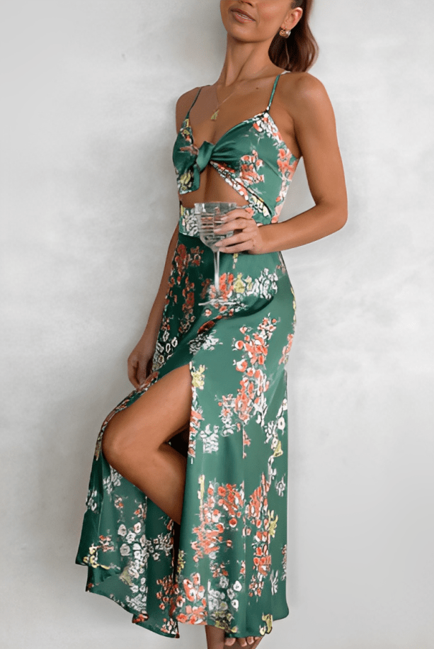 Robe Élégante à Bretelles pour Femmes - Marie Montel