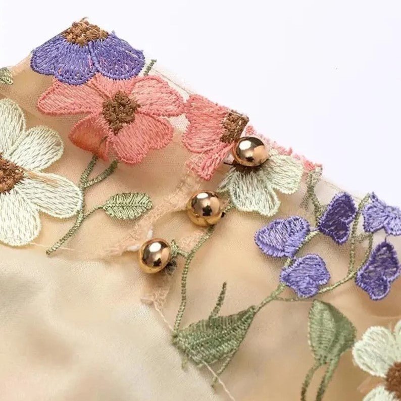 Robe Élégante à Fleurs pour Femmes - Marie Montel