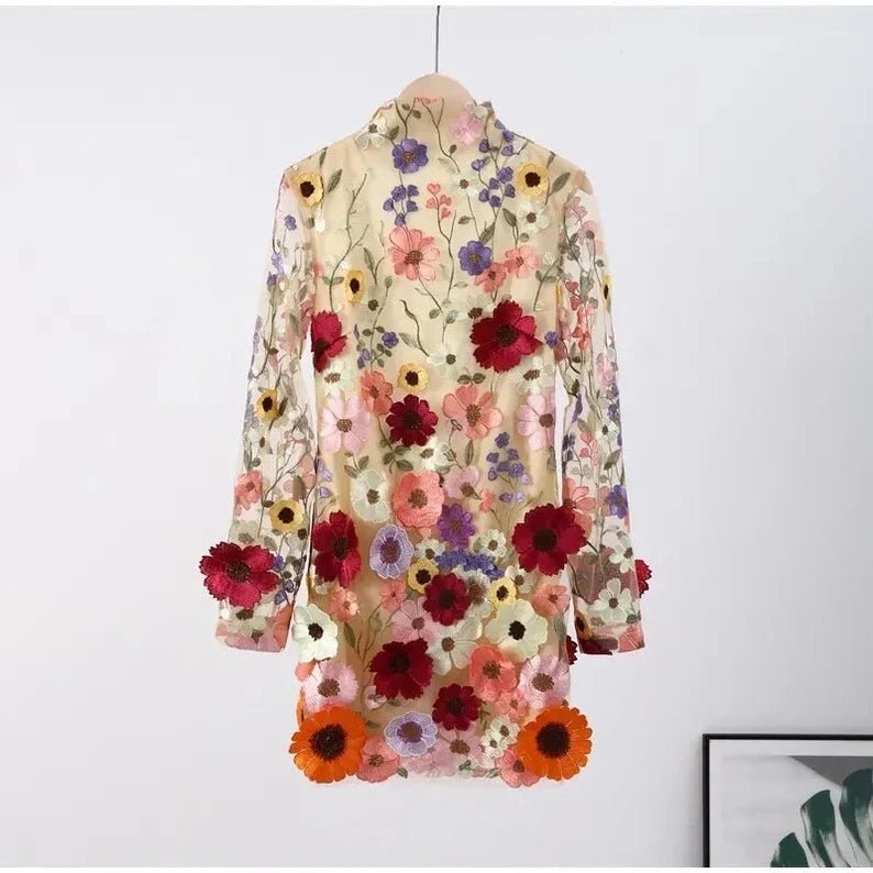 Robe Élégante à Fleurs pour Femmes - Marie Montel