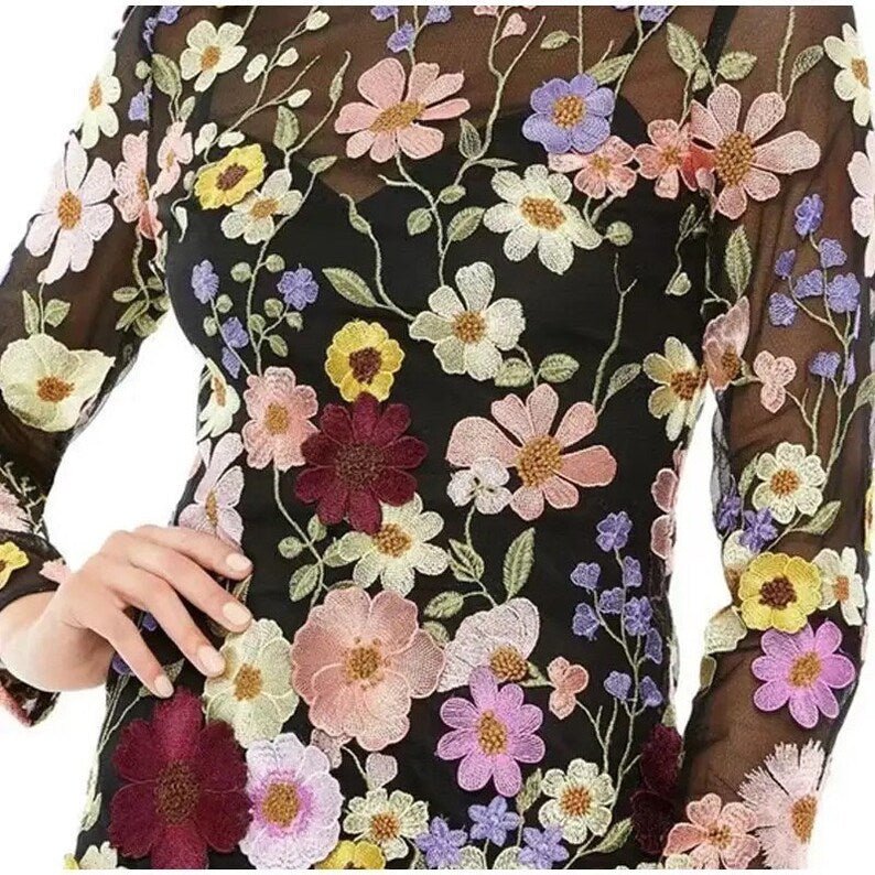 Robe Élégante à Fleurs pour Femmes - Marie Montel