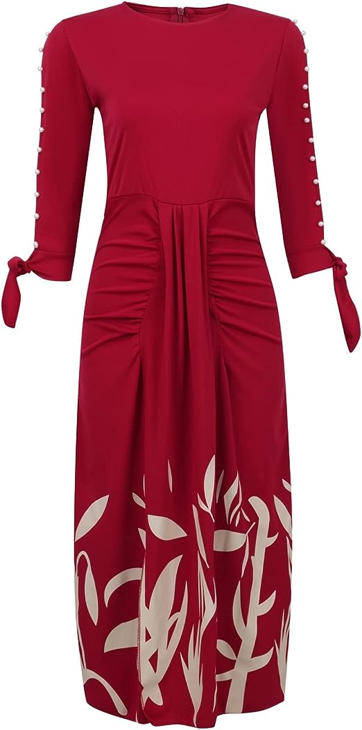 Robe Élégante à Imprimé Floral pour Femmes - Marie Montel