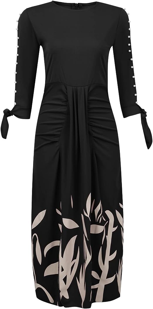 Robe Élégante à Imprimé Floral pour Femmes - Marie Montel
