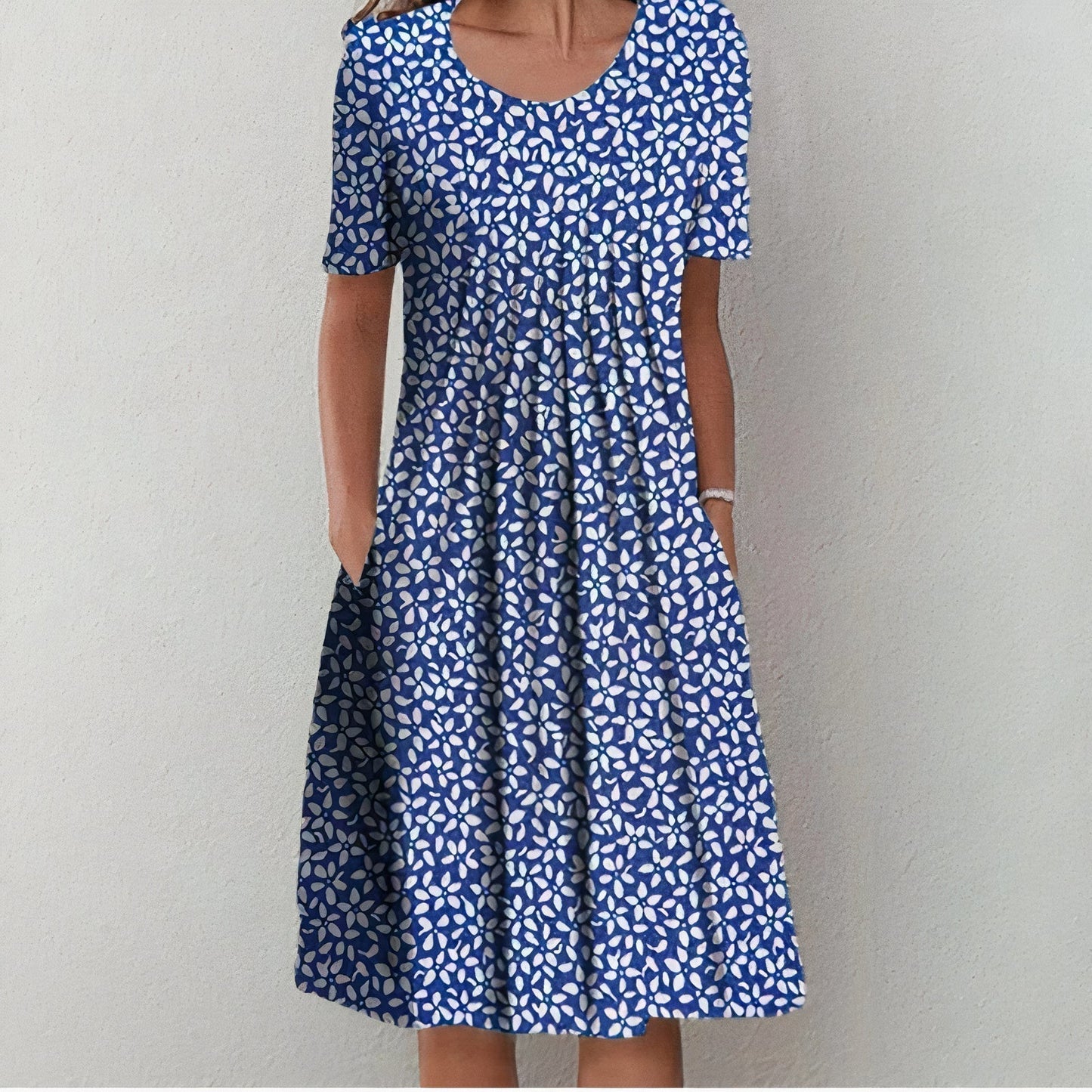 Robe Élégante à Imprimé Floral pour Femmes - Marie Montel
