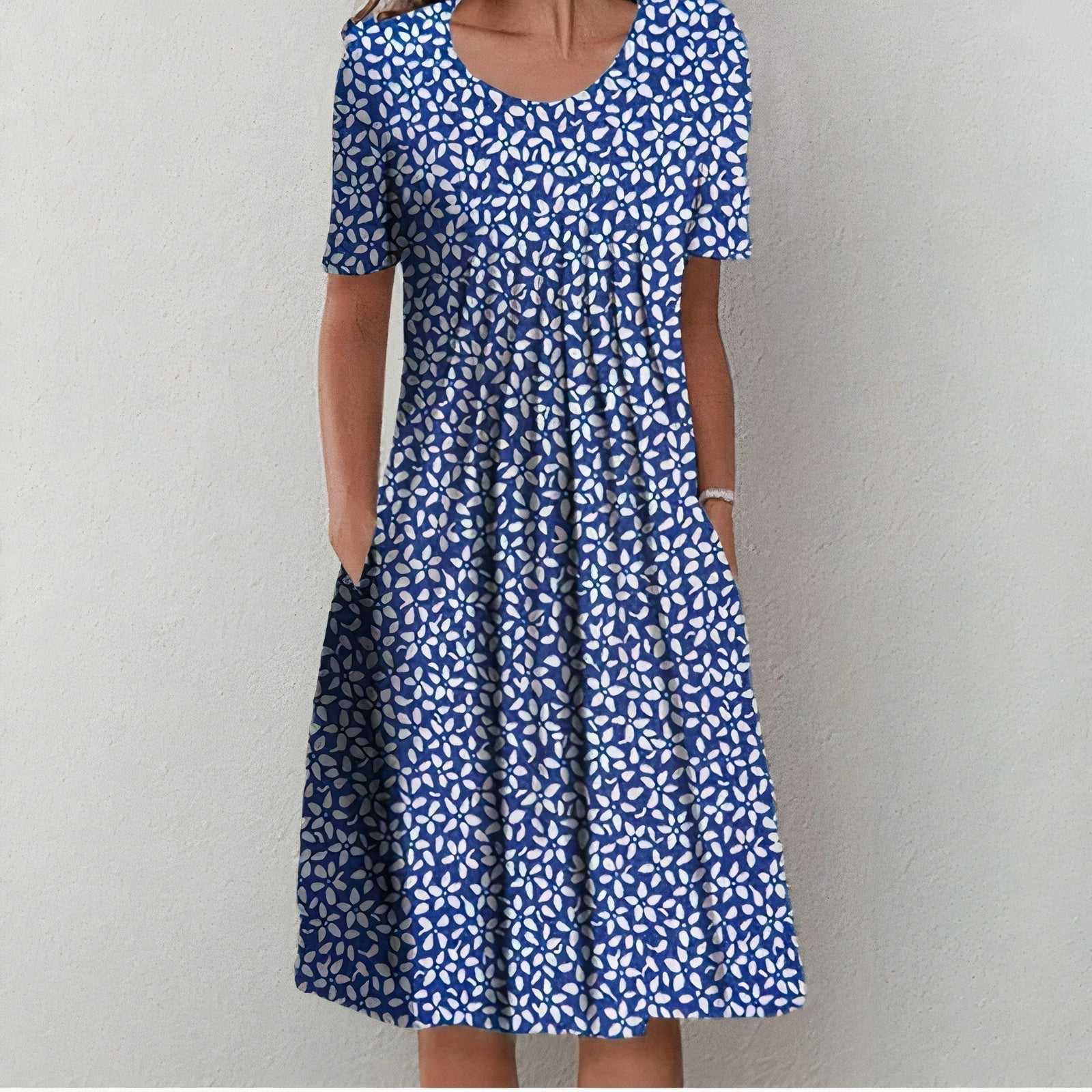 Robe Élégante à Imprimé Floral pour Femmes - Marie Montel