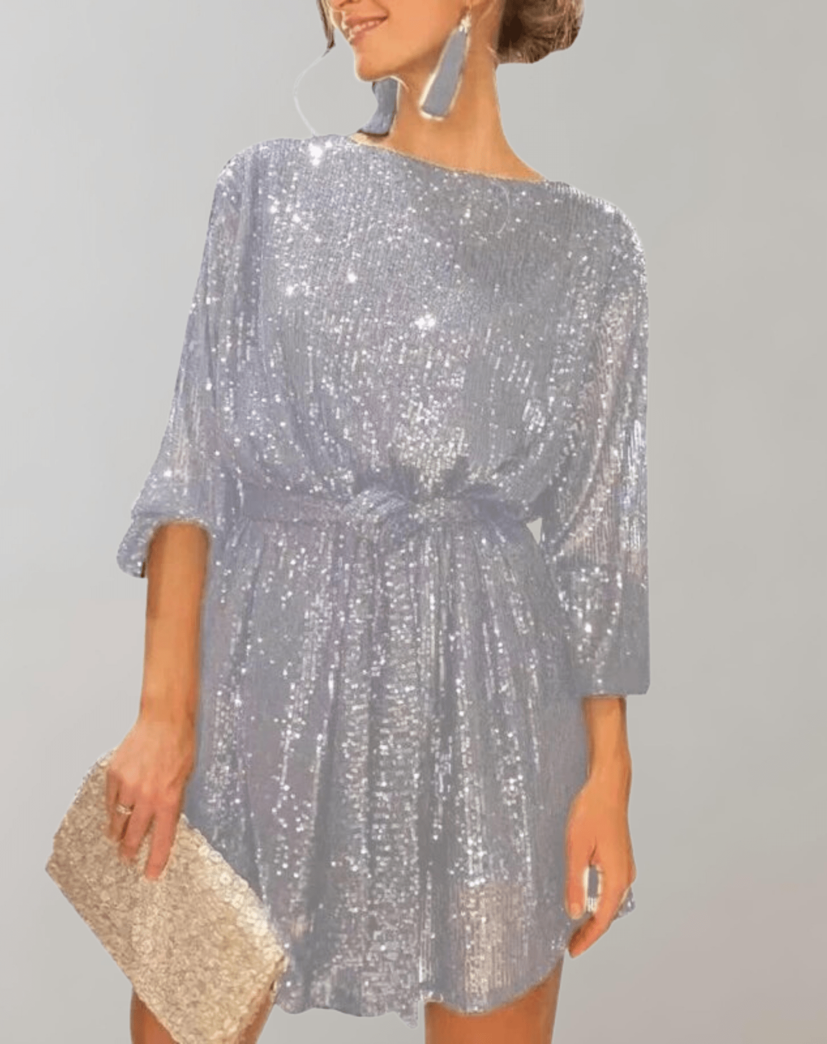 Robe Élégante à Paillettes pour Femmes - Marie Montel