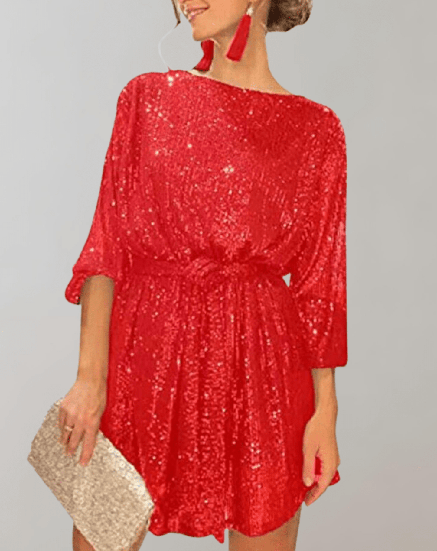 Robe Élégante à Paillettes pour Femmes - Marie Montel