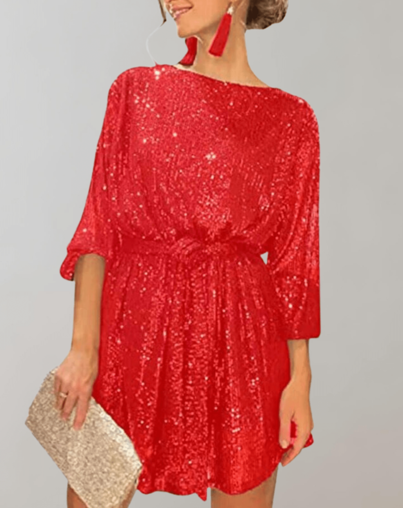 Robe Élégante à Paillettes pour Femmes - Marie Montel