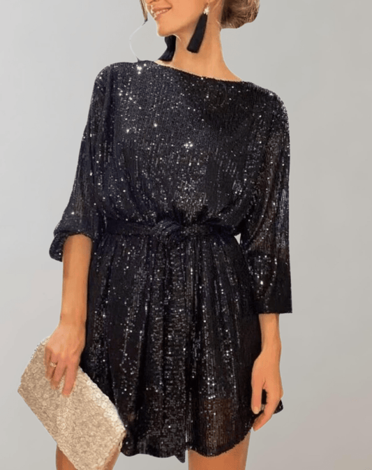 Robe Élégante à Paillettes pour Femmes - Marie Montel