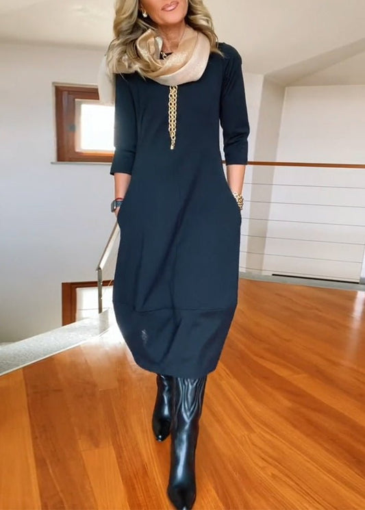 Robe Élégante avec Détails Faits Main pour Femmes - Marie Montel