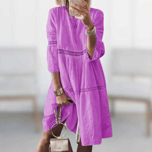Robe Élégante Brodée pour Femmes - Marie Montel