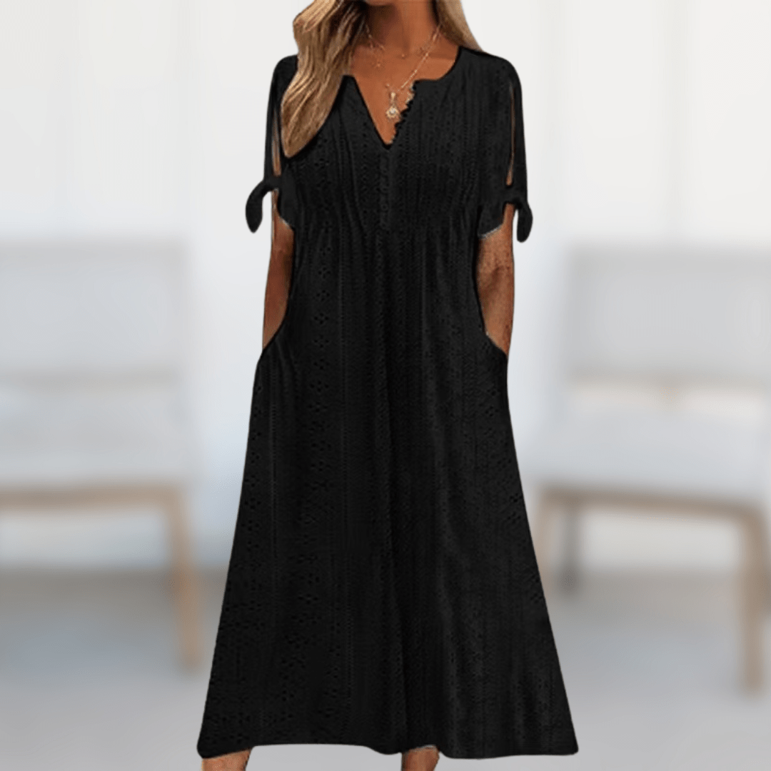 Robe Élégante Brodée pour Femmes - Marie Montel