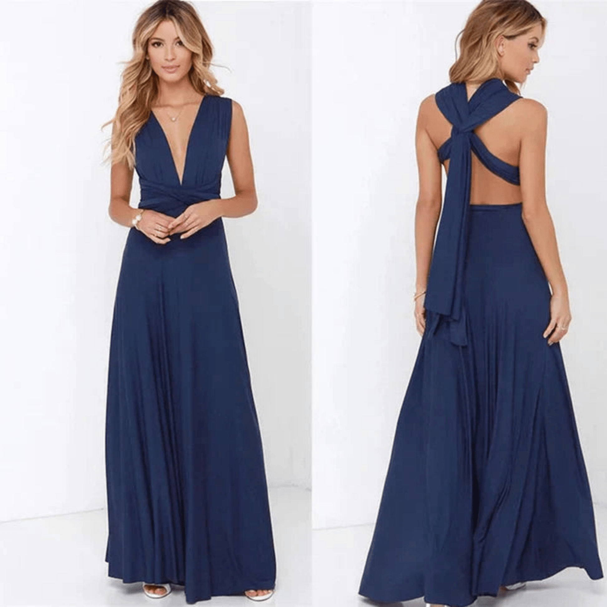 Robe Élégante Multi - Style pour Femmes - Marie Montel
