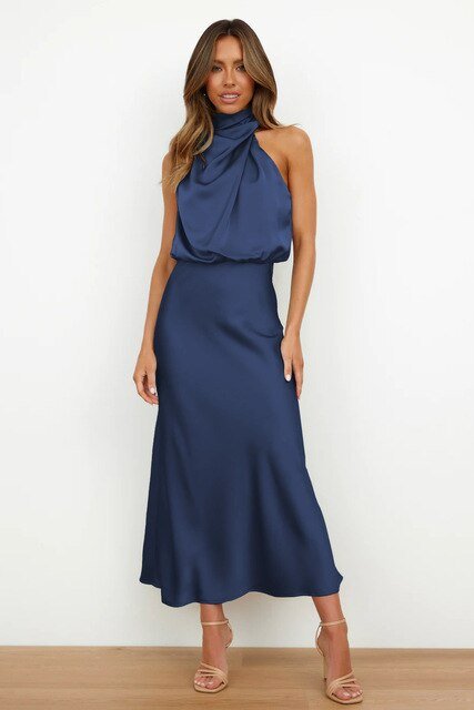 Robe Élégante sans Manches pour Femmes - Marie Montel