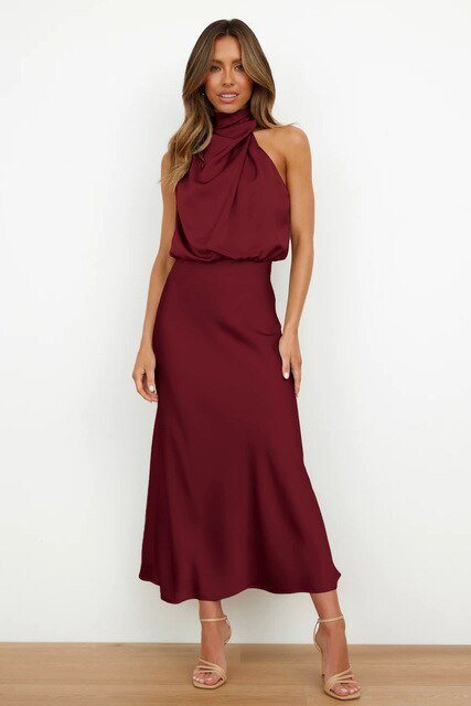 Robe Élégante sans Manches pour Femmes - Marie Montel
