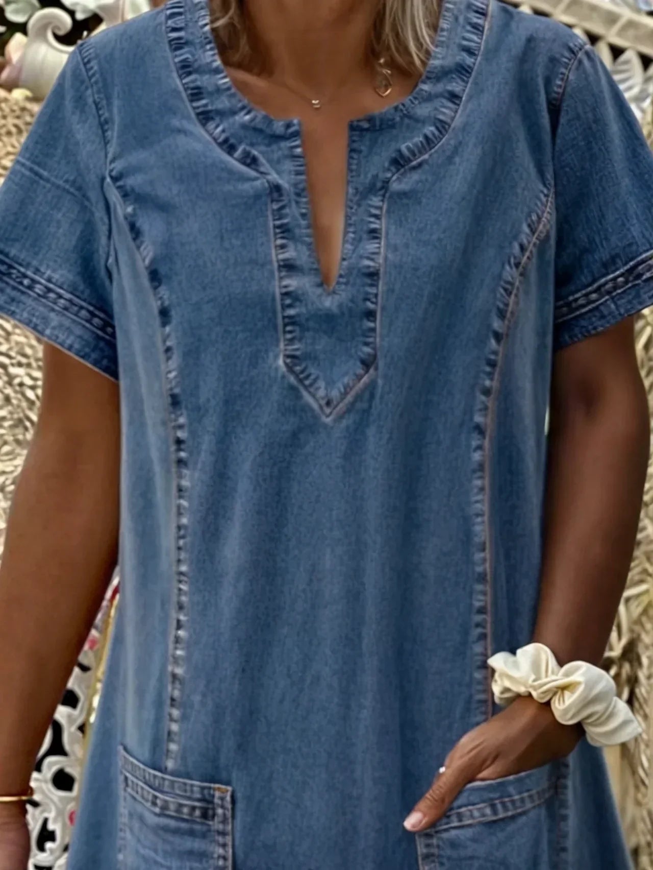 Robe en Jean Élégante pour Femmes - Marie Montel