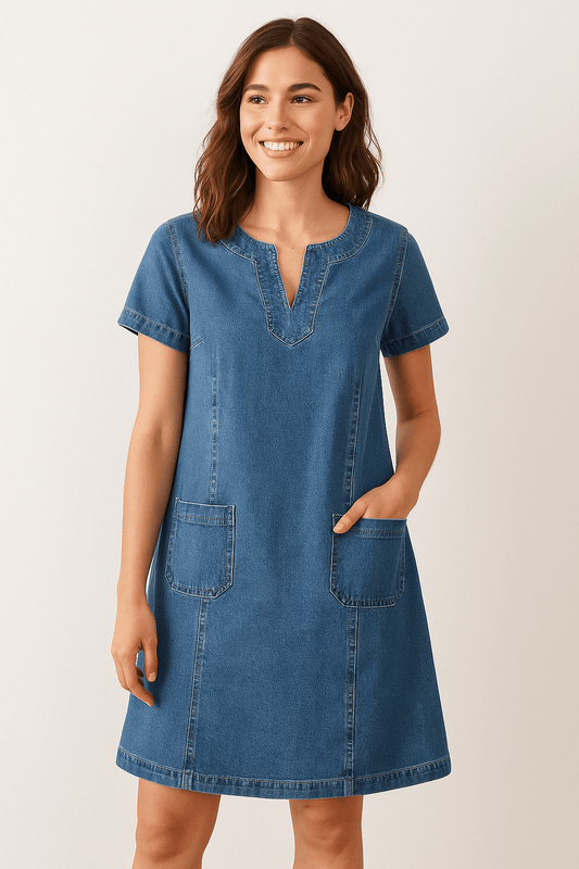 Robe en Jean Élégante pour Femmes - Marie Montel