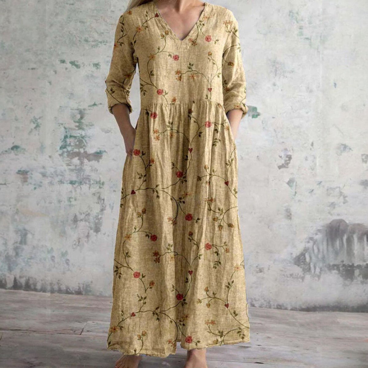 Robe Florale Élégante pour Femmes - Marie Montel