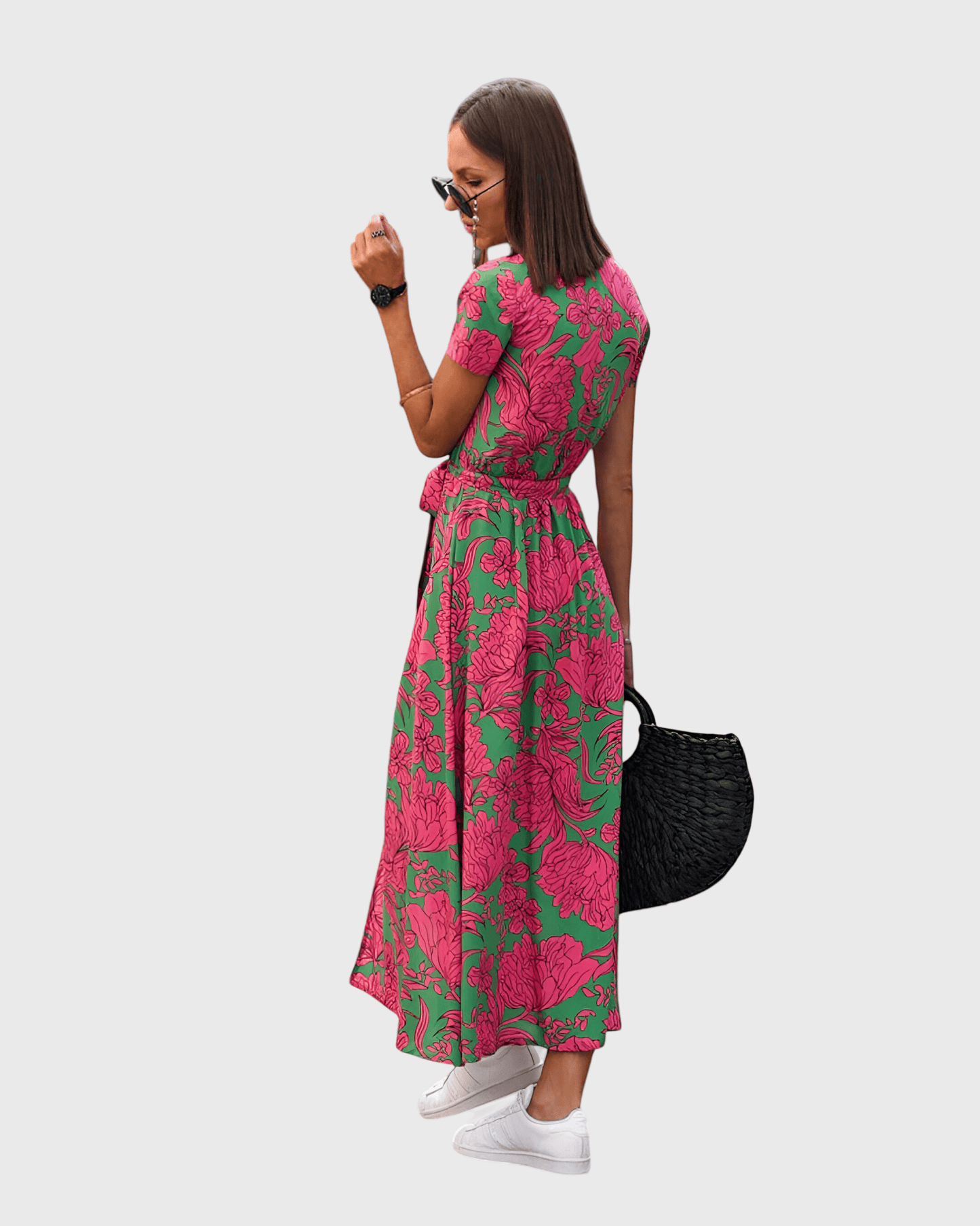 Robe Fluide à Imprimé pour Femmes - Marie Montel