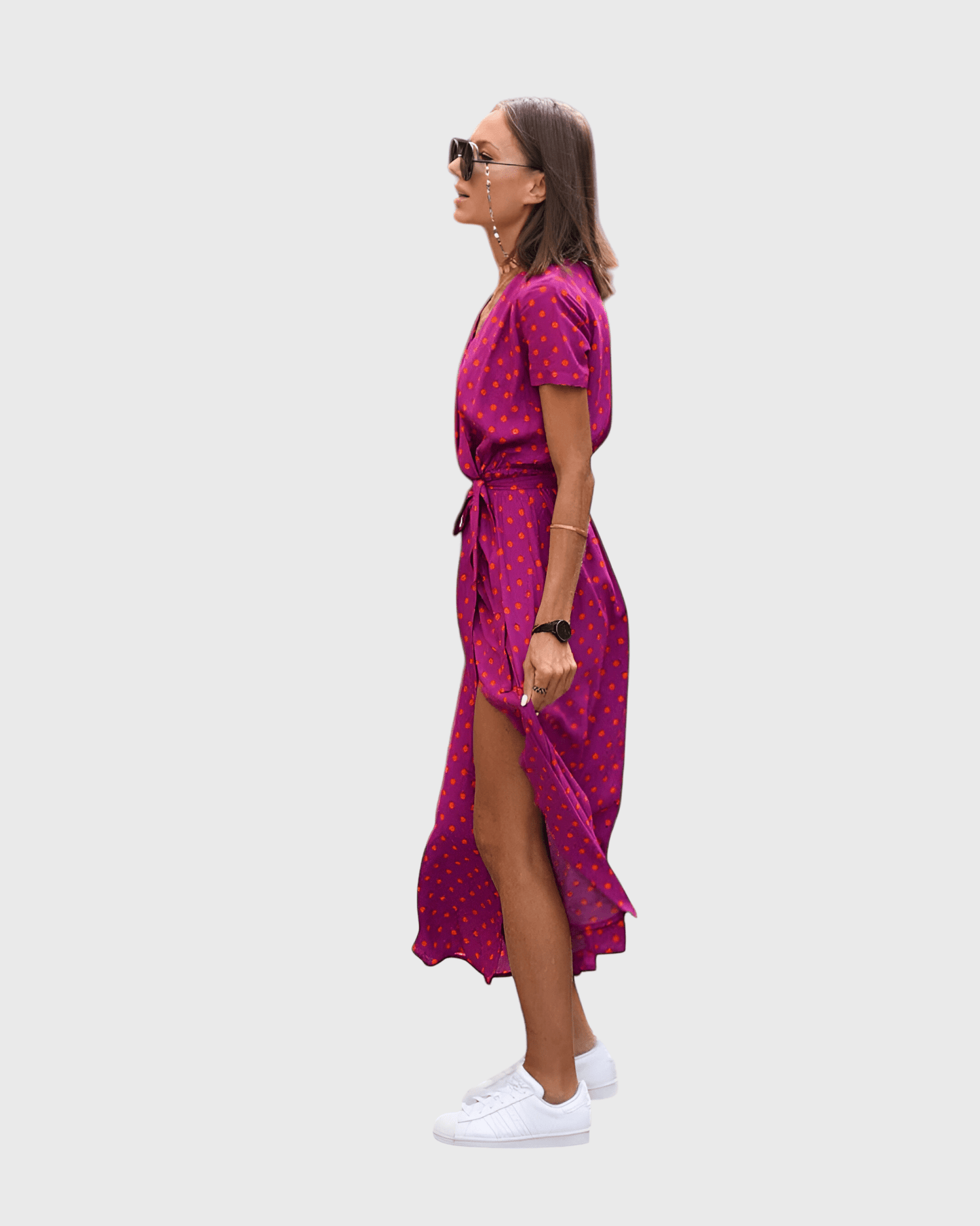 Robe Fluide à Imprimé pour Femmes - Marie Montel