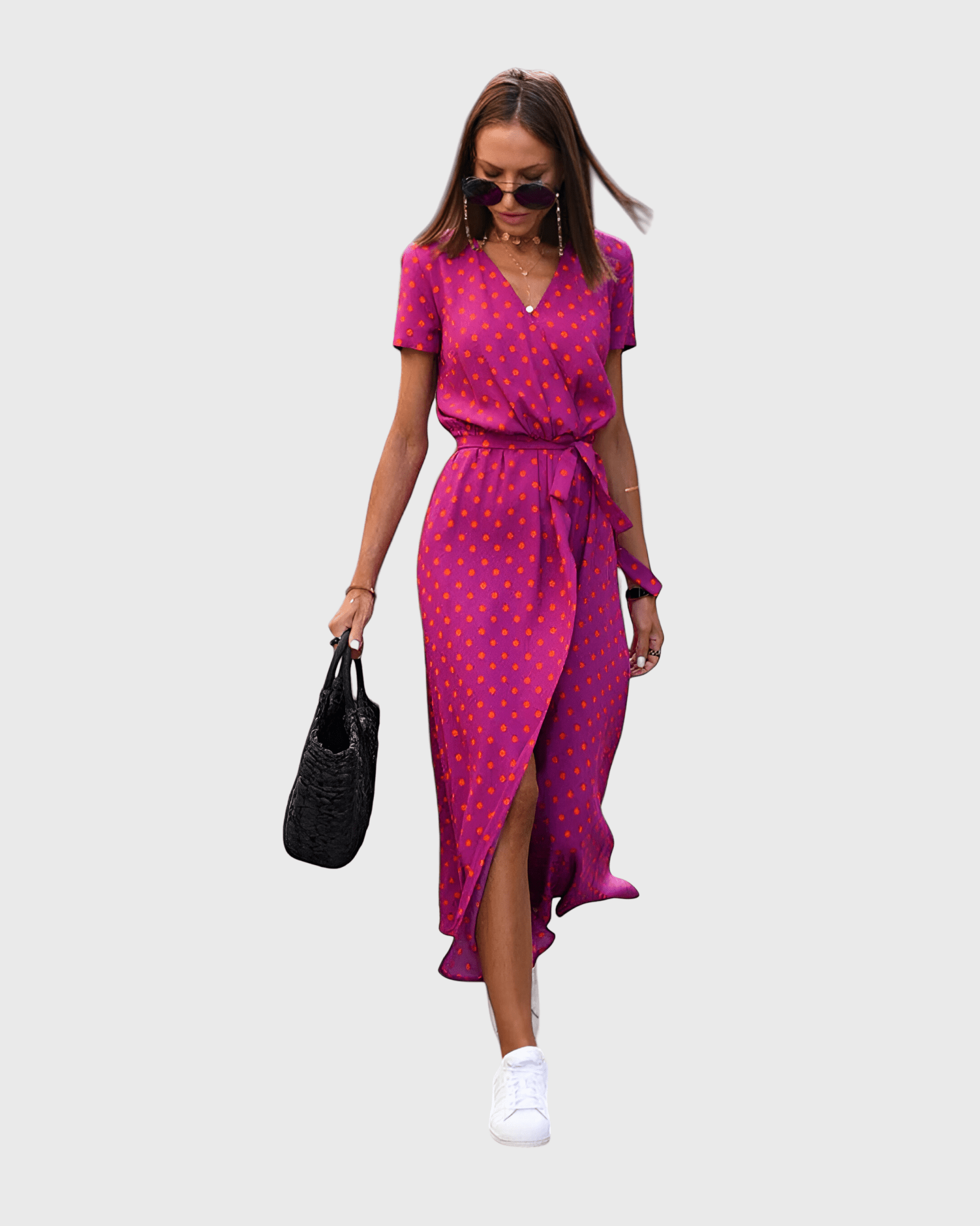 Robe Fluide à Imprimé pour Femmes - Marie Montel